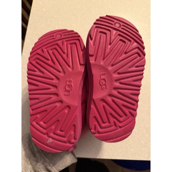 UGG Kids Slip on Slippers K Tasman LTA Hot Pink Size 10 - Picture 5 of 5